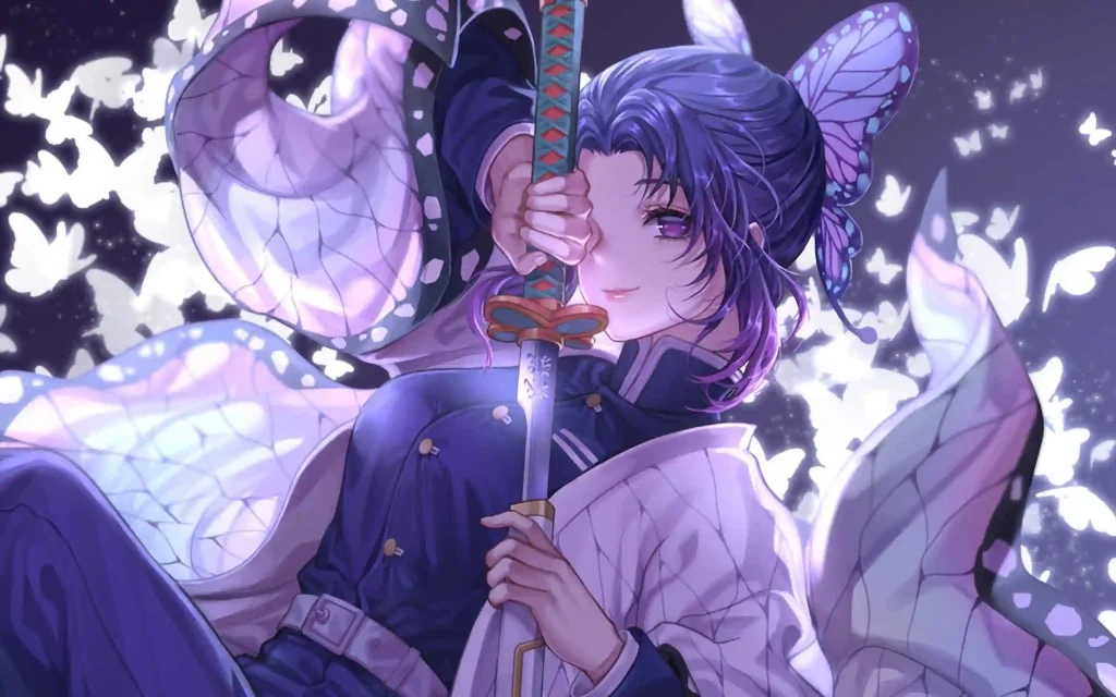 pc desktop wallpaper demon slayer 4k