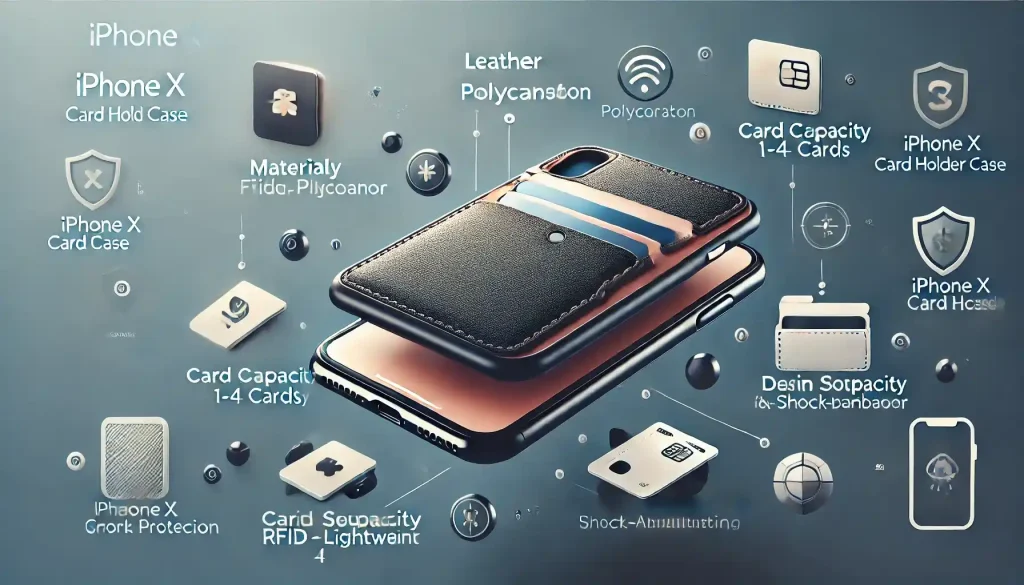 iphone x cardholder case