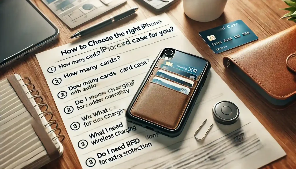 iphone xr card case