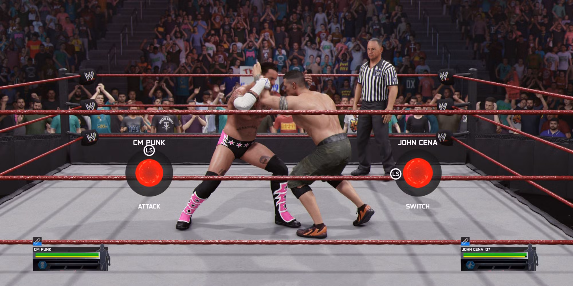 WWE 2K25 roaster