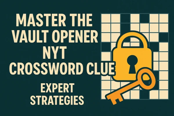 Master the Vault Opener NYT Crossword Clue: Expert Strategies vault opener nyt crossword