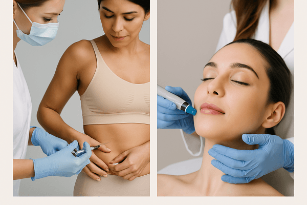 Sculpt and Glow: Transform with Semaglutide and Hydrafacial